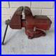 Vintage Wilton # 111103 Bench Vise 5 Jaw With Swivel Base & Pipe Grips 43lbs