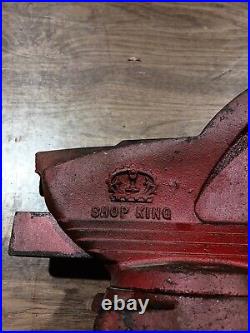 Vintage Wilton 14 SHOP KING Swivel Base Bench Vise withPipe Jaws