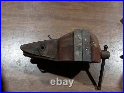 Vintage Wilton 14 SHOP KING Swivel Base Bench Vise withPipe Jaws