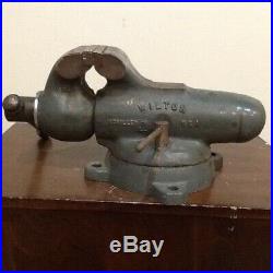 Vintage Wilton 3 1/2 Swivel Base Bullet Vise