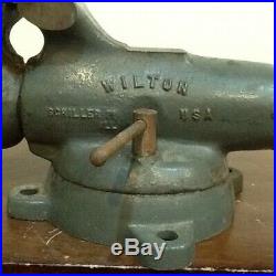 Vintage Wilton 3 1/2 Swivel Base Bullet Vise