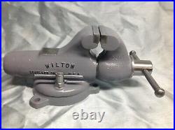 Vintage Wilton 3 Bullet Vise With Swivel Base The Toddler Restored