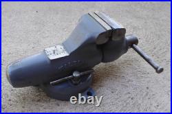 Vintage Wilton 3 Vise Machinist Bullet Swivel Base #9300 GUAR. EX. 12-31-59
