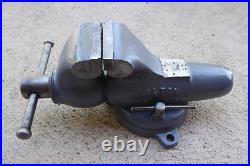 Vintage Wilton 3 Vise Machinist Bullet Swivel Base #9300 GUAR. EX. 12-31-59