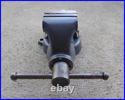 Vintage Wilton 3 Vise Machinist Bullet Swivel Base #9300 GUAR. EX. 12-31-59