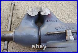 Vintage Wilton 3 Vise Machinist Bullet Swivel Base #9300 GUAR. EX. 12-31-59