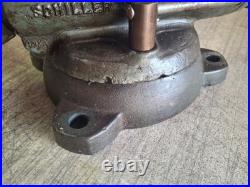 Vintage Wilton 400S Bullet Vise, 4 Jaws Code 171 Swivel Base Made in USA