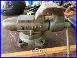 Vintage Wilton 450 4.5 Bullet Vise Locking Swivel Base Made in USA