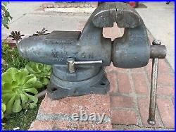 Vintage Wilton 450 Bullet Vise withSwivel Base 4-1/2 Jaws Year Of Sep 1987 USA