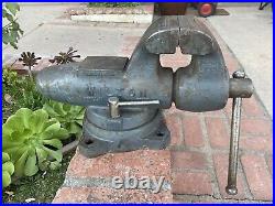 Vintage Wilton 450 Bullet Vise withSwivel Base 4-1/2 Jaws Year Of Sep 1987 USA