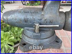 Vintage Wilton 450 Bullet Vise withSwivel Base 4-1/2 Jaws Year Of Sep 1987 USA