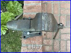 Vintage Wilton 450 Bullet Vise withSwivel Base 4-1/2 Jaws Year Of Sep 1987 USA