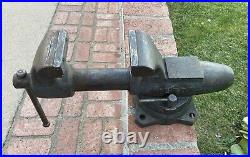 Vintage Wilton 450 Bullet Vise withSwivel Base 4-1/2 Jaws Year Of Sep 1987 USA