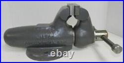 Vintage Wilton 4 Bullet Bench Vise Non Swivel Base Restored See Description