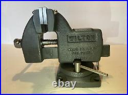 Vintage Wilton 4 Inch Tilting and Swivel Base Vise #121079