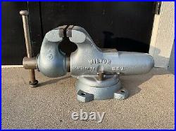Vintage Wilton 5 Jaw Bench Vise 1973, Restored & Nice