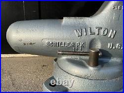 Vintage Wilton 5 Jaw Bench Vise 1973, Restored & Nice