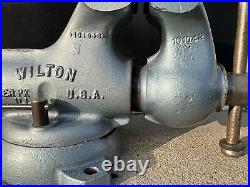 Vintage Wilton 5 Jaw Bench Vise 1973, Restored & Nice
