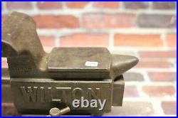 Vintage Wilton 645 Bench Top Vise 5 jaws and swivel base 13-645
