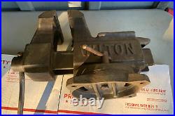 Vintage Wilton 645 Bench Top Vise 5 jaws and swivel base 13-645