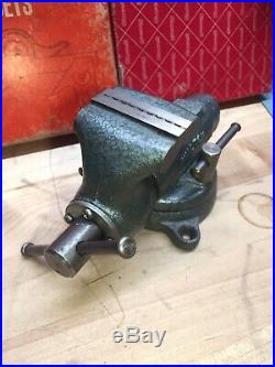 Vintage Wilton 820 Baby Bullet Vise 2 Jaws Swivel Base NOS MINT