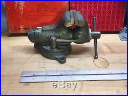 Vintage Wilton 820 Baby Bullet Vise 2 Jaws Swivel Base NOS MINT