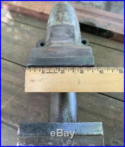 Vintage Wilton 835 No. 4 Bullet Vise With Swivel Base Early 10-46 Stamp