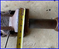 Vintage Wilton 8400 Bullet Vise with Swivel Base/Brass Jaws