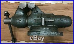 Vintage Wilton # 9300 Baby Bullet Bench Vise With Swivel Base Made In USA