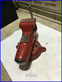 Vintage Wilton #930 3 Baby Bullet Bench Vise With Swivel Base Made In USA