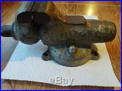 Vintage Wilton 930 3 Swivel Base Jaw Baby Bullet Bench Vise Made In Chic USA