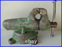 Vintage Wilton (9400A) 4 Bullet Vise With Locking Swivel Base