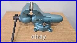 Vintage Wilton 9450 Bullet Vise 4-1/2 Jaws Chicago Swivel Base U. S. A. 1953