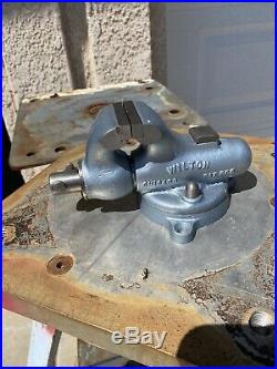 Vintage Wilton Baby Bullet 2 Inch Vise withswivel base