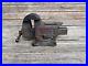 Vintage Wilton Bench Vise On Swivel Base Anvil 111099 Xu2