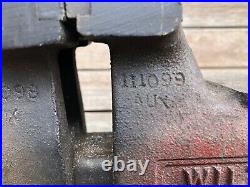 Vintage Wilton Bench Vise On Swivel Base Anvil 111099 Xu2