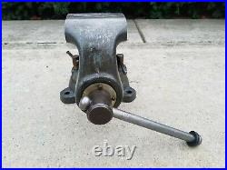 Vintage Wilton Bullet 450 Vise 4-1/2 Jaw Swivel Base Great Condition 2 78