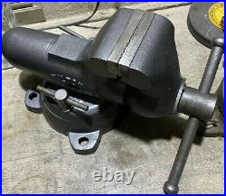 Vintage Wilton Bullet 4 Bench Vise With Swivel Base Made In USA