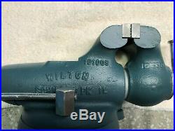 Vintage Wilton Bullet Baby Vise, Swivel Base, 2 1 2 jaws