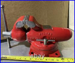 Vintage Wilton Bullet Bench Vise With Swivel Base Made In USA