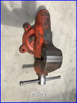 Vintage Wilton Bullet Vice Vise 835 3.5 New Jaws Chicago USA Swivel Base Baby