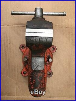 Vintage Wilton Bullet Vice Vise 835 3.5 New Jaws Chicago USA Swivel Base Baby