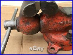 Vintage Wilton Bullet Vice Vise 835 3.5 New Jaws Chicago USA Swivel Base Baby