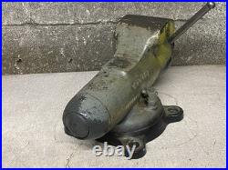 Vintage Wilton Bullet Vise 3-1/2 Jaws Swivel Base 1952 Chicago USA