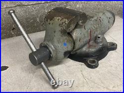 Vintage Wilton Bullet Vise 3-1/2 Jaws Swivel Base 1952 Chicago USA