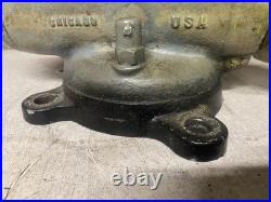 Vintage Wilton Bullet Vise 3-1/2 Jaws Swivel Base 1952 Chicago USA