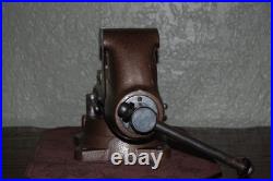 Vintage Wilton Bullet Vise 3 1/2 Jaws, Swivel Base, 1978 Restored 50 lbs