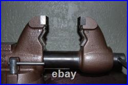Vintage Wilton Bullet Vise 3 1/2 Jaws, Swivel Base, 1978 Restored 50 lbs