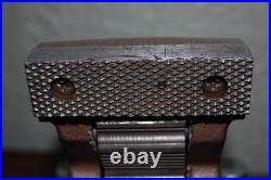 Vintage Wilton Bullet Vise 3 1/2 Jaws, Swivel Base, 1978 Restored 50 lbs