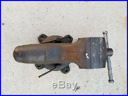 Vintage Wilton Bullet Vise 4-1/2 Jaw 1965 Swivel Base